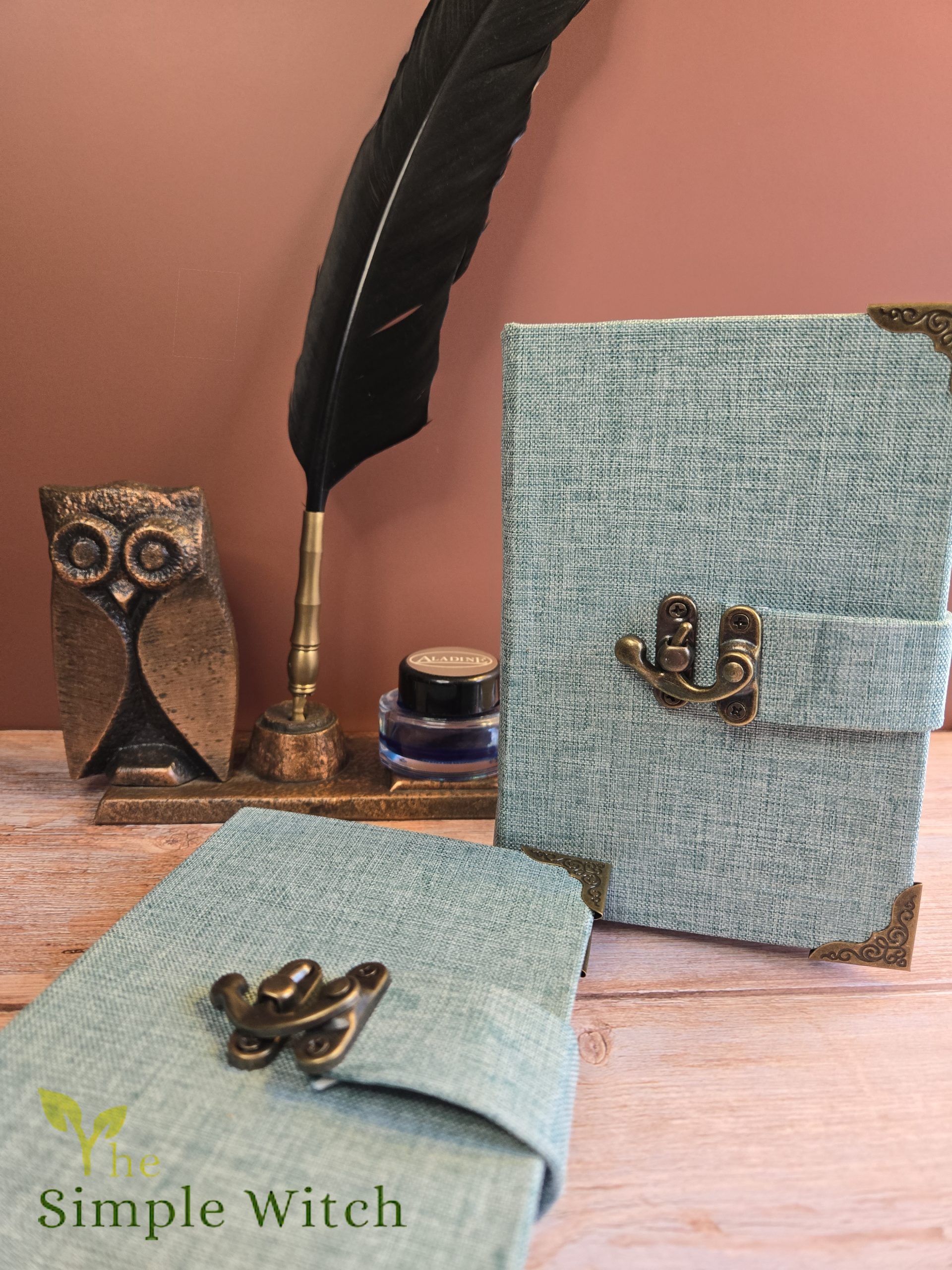 Green Clasp Journal